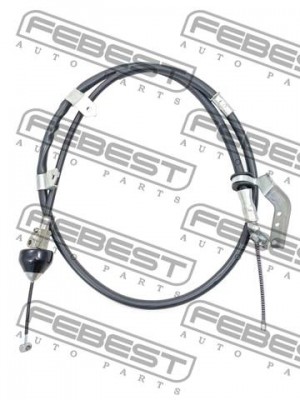 Трос ручника левый LEXUS RX 03-08 0199-BCACU30LH 0199-BCACU30LH FEBEST