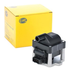 катушка зажигания!\ Audi 80, VW Golf/Passat/Polo/T4 1.0-2.0i/2.5i 90> 5DA006623-951 HELLA