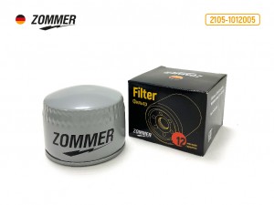 Фильтр масляный ВАЗ 2108, 2109, 2110, 2111, 2112, 2114, 2115, 2170, Калина, Гран 2105-1012005 ZOMMER