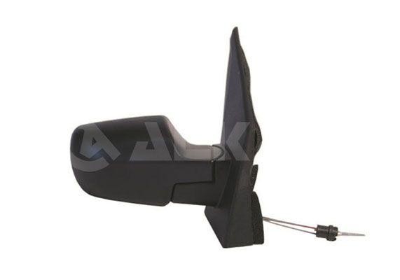 зеркало в сборе правое! механ. прив. асфер. чёрн.\Ford Fusion 02-12 6165389 ALKAR