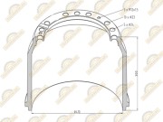 Барабан тормозной Premium MAN о.н. 81501100144, 81501100104 — 2 года безусловной 160050118 SONDER