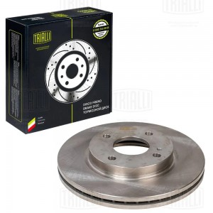Диск торм. Ford Fiesta VI (08-) перед. d=258 (окраш.) (DF 106110)  2шт DF106110 TRIALLI