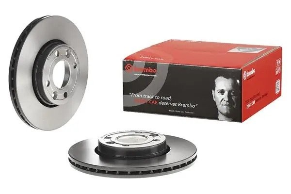 Диск тормозной Lada X-Ray Brembo Painted Disc OE 7701210081 09.9078.21 09.9078.21 BREMBO