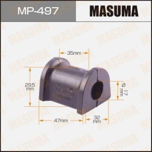 втулка стабилизатора! перед.\ Mitsubishi Legnum EA4W MP-497 MASUMA