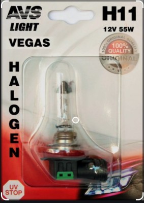 лампа! (H11) 55W 12V Vegas 1шт.\ A78150S AVS