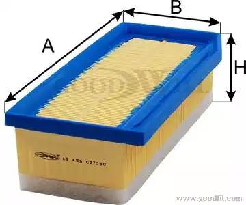 Фильтр воздушный AG459 AG 459 GOODWILL