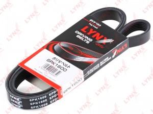 Ремень поликлиновой 6PK1600 LYNXAUTO