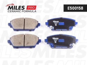Колодки тормозные передние (Смесь CERAMIC серия PRO) NISSAN PRIMERA (P12) 02/ALM E500158 MILES
