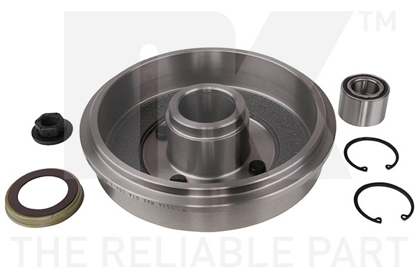 252542NK барабан тормозной!\ Ford Focus all 98> 252542 NK