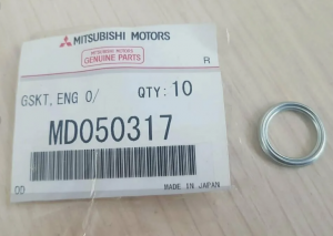 Кольцо уплотнительное MITSUBISHI ASX,Lancer,Outlander пробки сливной OE MD050317 MITSUBISHI