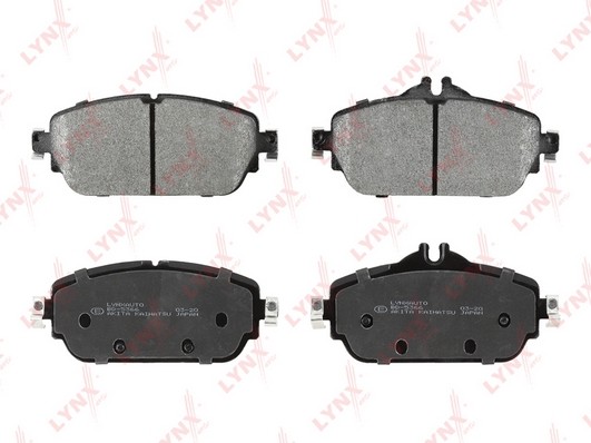 Колодки тормозные дисковые передние BD-5366 LYNXAUTO