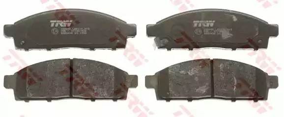 Колодки передние MITSUBISHI L200 (KB_T, KA_T), PAJERO SPORT II (KG_, KH_) GDB343 GDB3435 TRW
