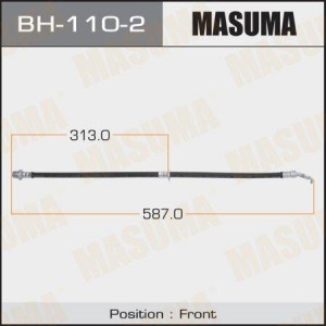 шланг тормозной! перед. лев. L 587\Toyota Camry BH-110-2 MASUMA
