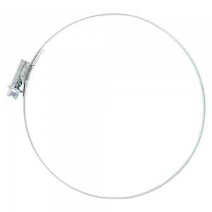 Хомут на патрубки AIRLINE червячный 100-120/9 мм (усиленный, W1 оцинк) 1 шт. AHCG014 AIRLINE