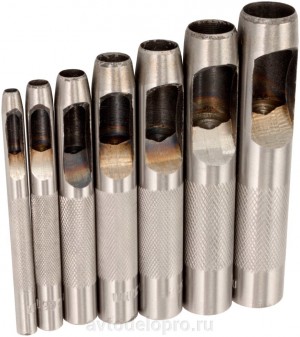 Набор просечек 4.5-16.5мм 7 предметов АВТОДЕЛО 40417 AVTO DELO