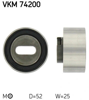 Ролик натяжителя ремня ГРМ VKM74200 SKF