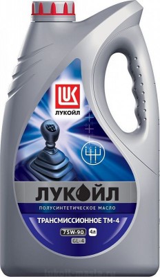 Масло трансмиссионное LUKOIL ТМ-4 75W-90, API GL-4 4Л 19532 (3590973) 19532 LUKOIL