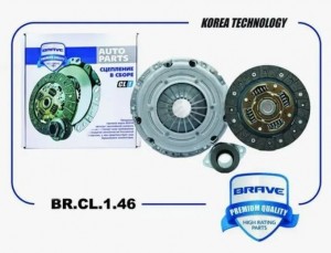 Сцепление в сборе [корзина+диск+выж.+вилка] 2301A054/2304A029/2960A042 BR.CL.1.4 BRCL146 BRAVE