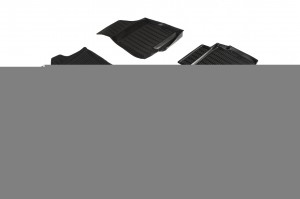 Коврик салона CHERY Tiggo 7 (16-) полиуретан черный (4 предм.) SEINTEX 94397 SEINTEX