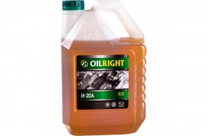 Масло индустриальное И-20А 5л OILRIGHT 2592 OILRIGHT