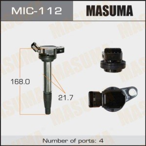 катушка зажигания!\ Toyota Auris/Avensis/Corolla/Rav 4/Yaris 1.6-2.0i 06> MIC112 MASUMA