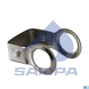Фиксатор ROR FRUEHAUF ролика колодки тормозной (П-образный) SAMPA 114140 SAMPA