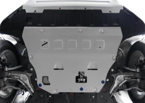 защита картера+КПП! алюминий 3мм\ Volvo S90 II 2.0 T5 16>/V90 Cross Country 2.0D 333.5912.1 RIVAL