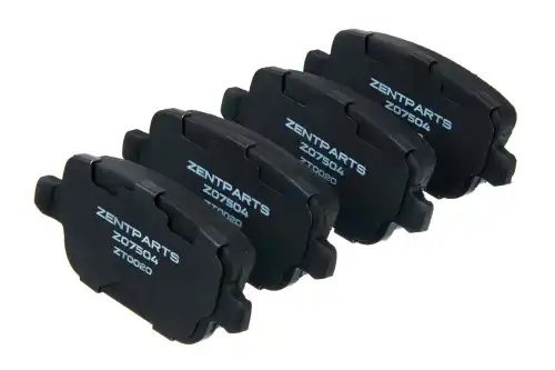 колодки дисковые задние Z07504 ZENTPARTS
