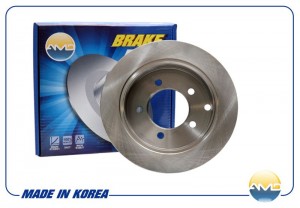 Диск тормозной задний MITSUBISHI Lancer X CY_A, 2007-, Lancer Sportback X CX_A,  AMD.BD245 AMD