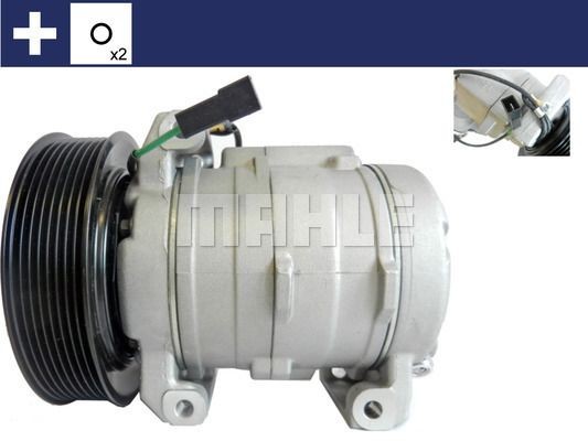 Компрессор кондиционера ACP 1167 000S MAHLE KNECHT