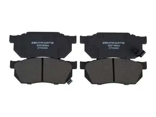 колодки дисковые передние! Honda Civic 1.3-1.6 87-91/1.3 16V 91-95 Z07654 ZENTPARTS