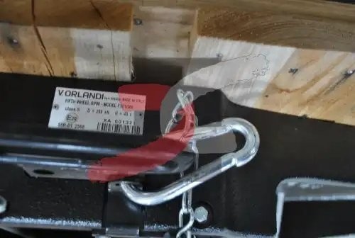 Седельно-сцепное устройство F3C1G60, 3,5", 290мм, D=260kN (RP90-DO) V.Orlandi F3C1G60 ORLANDI