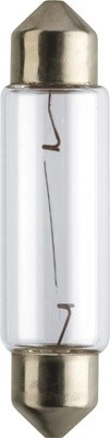 Лампа 24V C10W SV8.5-8 43мм PHILIPS 13866CP PHILIPS