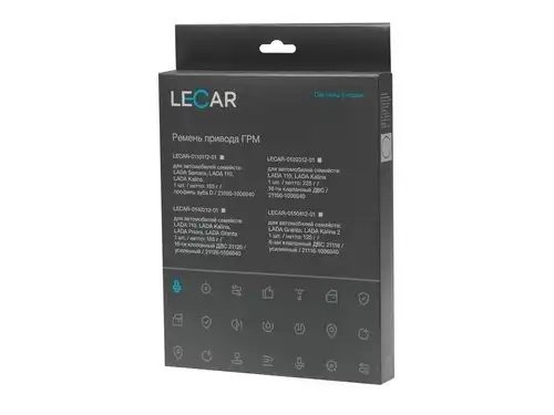 Ремень ГРМ ВАЗ дв.21116 (87 л.с) 113 зуб. LECAR015041201 LECAR