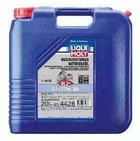 4428 LiquiMoly Синт-ое тр.масло Hochleistungs-Getrieb. 75W-80 GL-3+ (20л) 4428 LIQUI MOLY