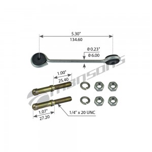 тяга крана уровня пола! L134,6мм 6,35мм FRL FLD 1224 MANSONS