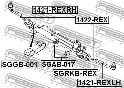 SSANG YONG ACTYON /REXTON SGRKB-REX FEBEST
