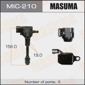 катушка зажигания!\ Infinity FX35/M35, Nissan 350Z 3.5i 01> MIC210 MASUMA