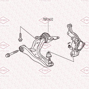 HONDA JAZZ (2008>) TEF1632 TATSUMI