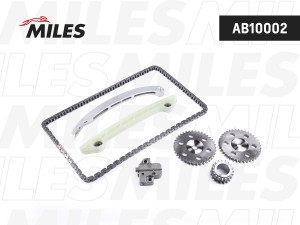 Комплект цепи ГРМ (co звездочками) FORD/VOLVO 1.8/2.0 04- AB10002 AB10002 MILES