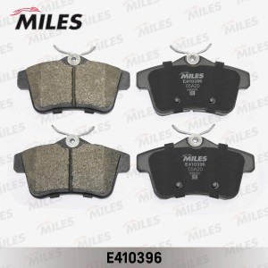 Колодки тормозные задние (без датчика) (Смесь Low-Metallic) CITROEN C4 09-/PEUGE E410396 MILES