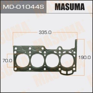прокладка ГБЦ!\ Toyota Yaris 1.0 16V 1SZFE 99-02 MD-01044S MASUMA