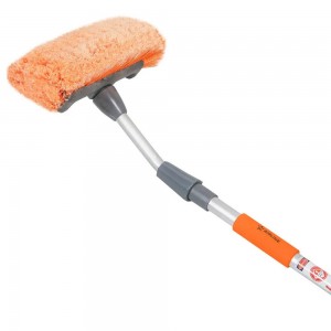 Щетка для мытья автомобиля 140-200 см AIRLINE с насадкой для шланга, телескопиче ABHN012 AIRLINE