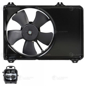 Э/вентилятор охл. для а/м Suzuki Swift (04-) 1.3i/1.5i (кожухом) (LFK 2463) LFK 2463 LUZAR