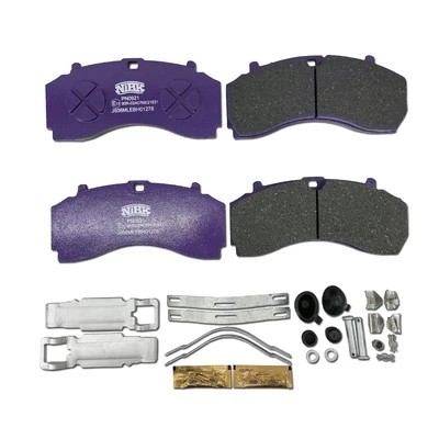 Колодки тормозные MERCEDES Actros дисковые (245x114x35) (4шт.) с р/к NIBK PN0921 NIBK