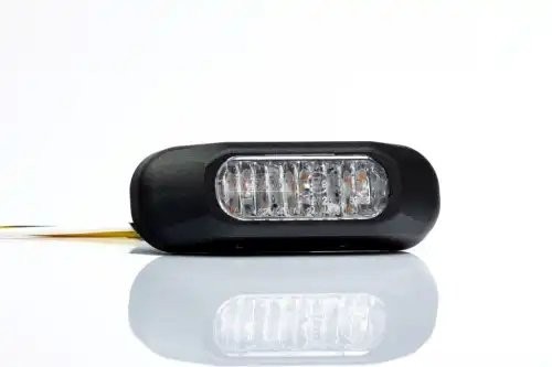 фонарь сигнальный! LED желтый, 84,2x28,2 с проводом 0,25м\ Universal FT210LED FRISTOM