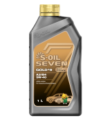 синтетика S-OIL 7 GOLD9 A3B4 SLCF 5w-40 1л. E108221 E108221 S OIL