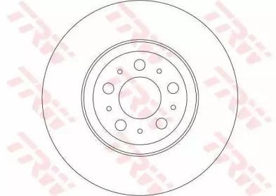 Диск тормозной передний VOLVO S60, XC90 DF4339 DF4339 TRW