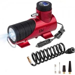 Компрессор автомобильный 35л/мин. 10атм. 12А 12V в прикуриватель (сумка) DSV 233000 DSV