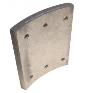 Накладка тормозной колодки JAC N350 передняя верхняя (1шт.) MOVELEX AK35013235GJHMX MOVELEX